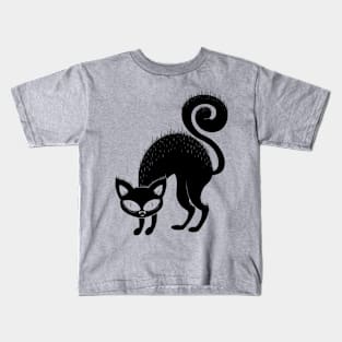 Halloween Cat Kids T-Shirt